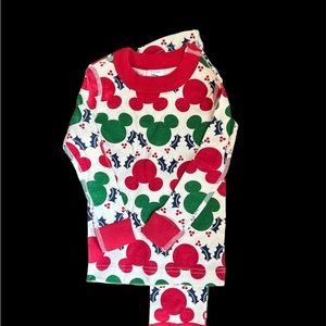 Hanna Andersson Disney Mickey Mouse Long John pajama set. Brand new. Size 3T
